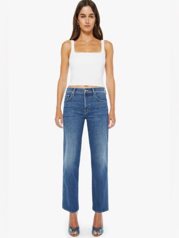 Mother Denim The Mid Rise Rambler Zip Ankle - Size 27 - Nwt